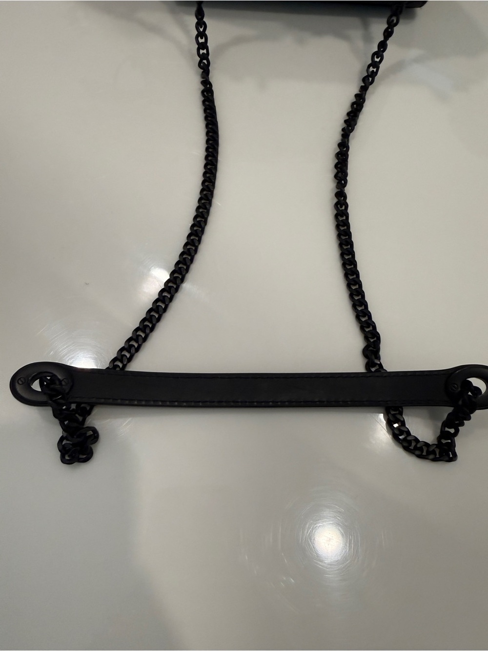 Lady Dior Mini Matte Black Quilted with Chain - Picture 6 of 8